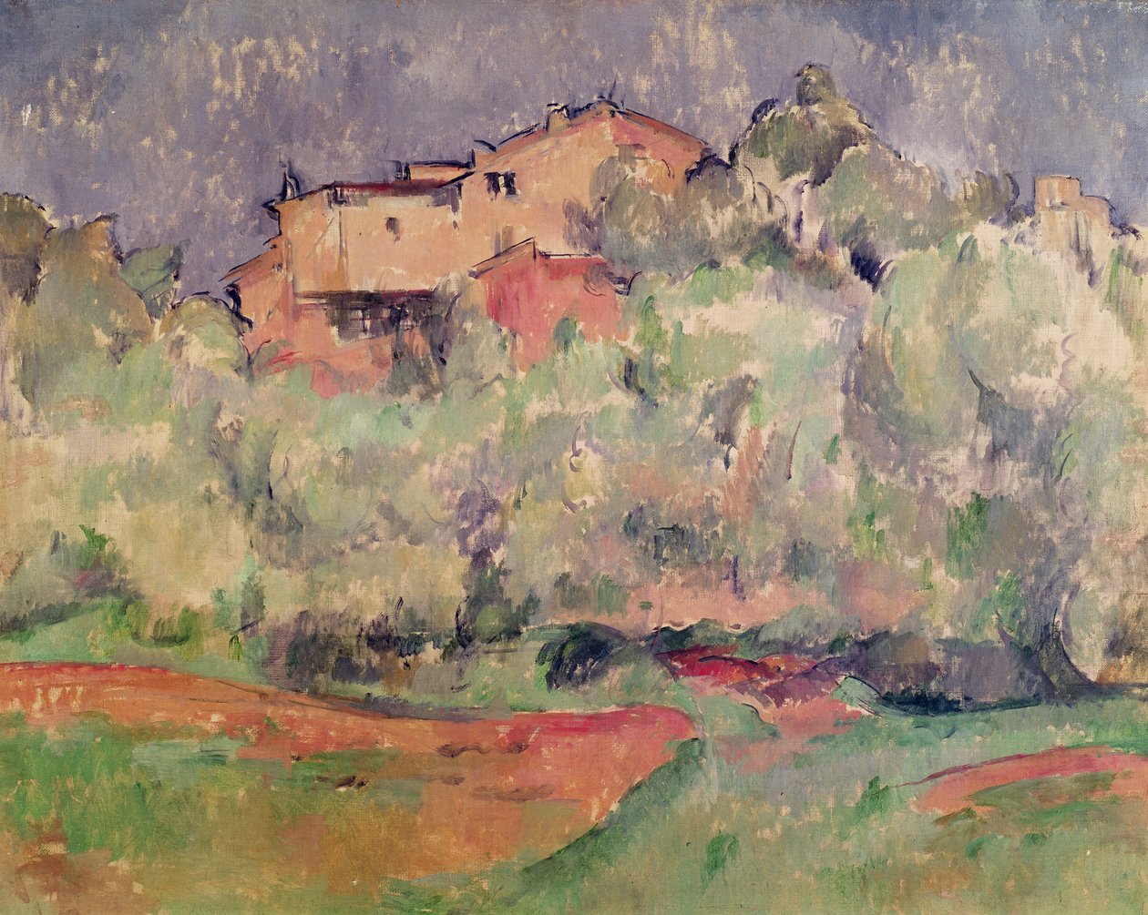 Dům v Bellevue, 1888-92 od Paul Cézanne