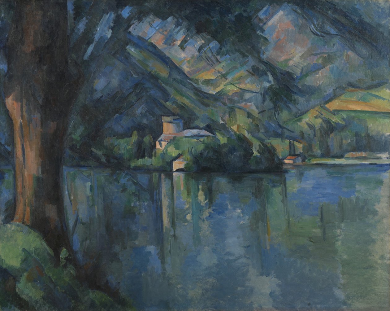 Lac dAnnecy, 1896 od Paul Cézanne