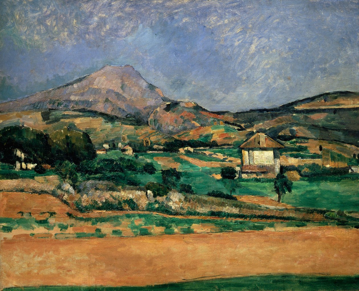 Planina Mont Sainte-Victoire, 1882-1885. od Paul Cézanne