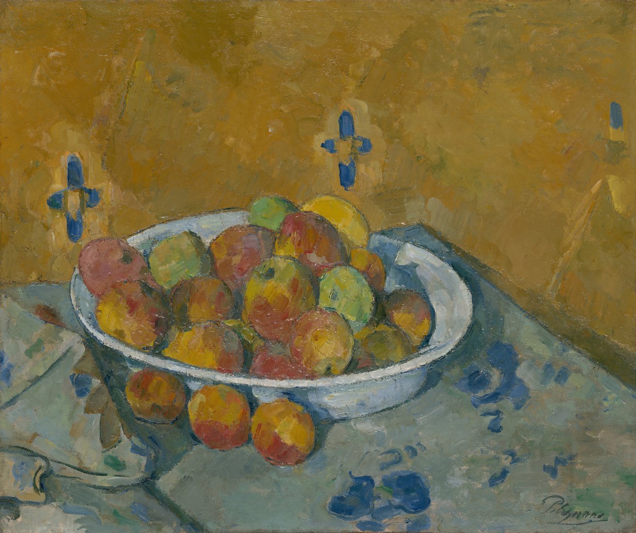 Talíř jablek, c. 1877. od Paul Cézanne