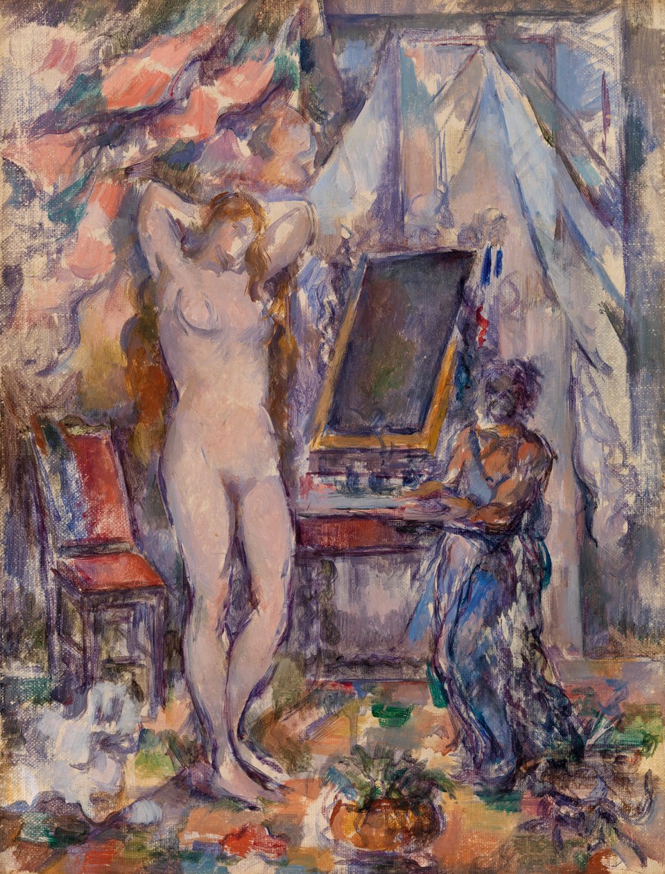 Toaleta od Paul Cézanne