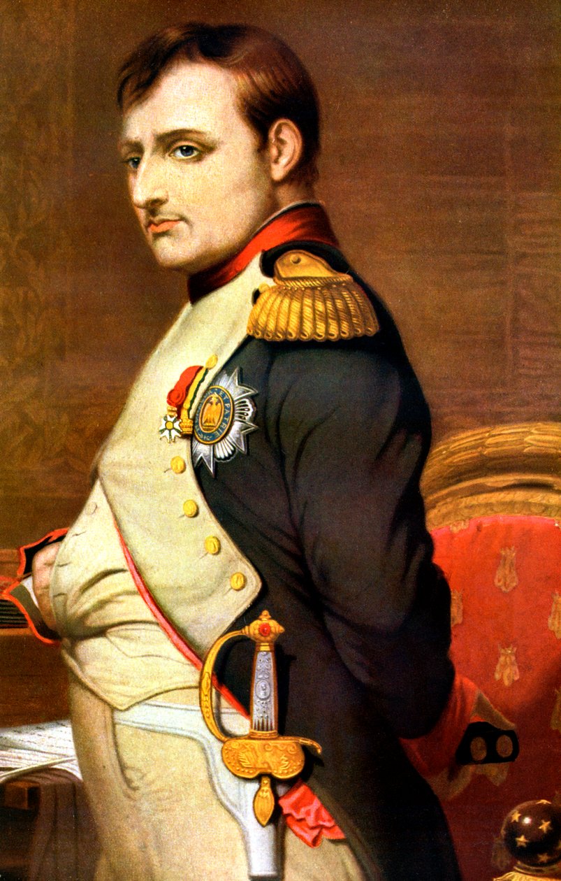 Napoleon Bonaparte, francouzský generál a císař. od Paul Delaroche