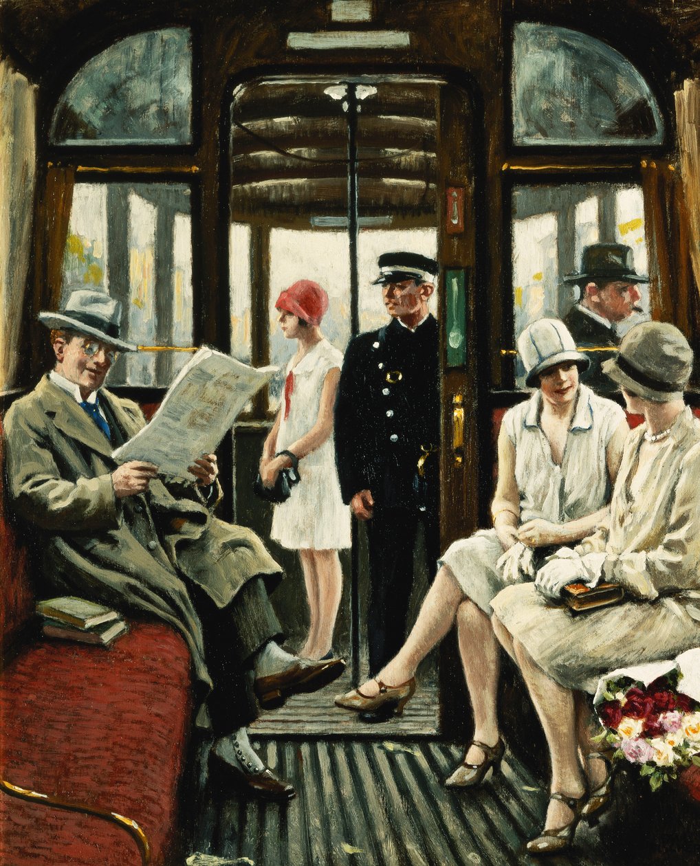 V tramvaji od Paul Fischer