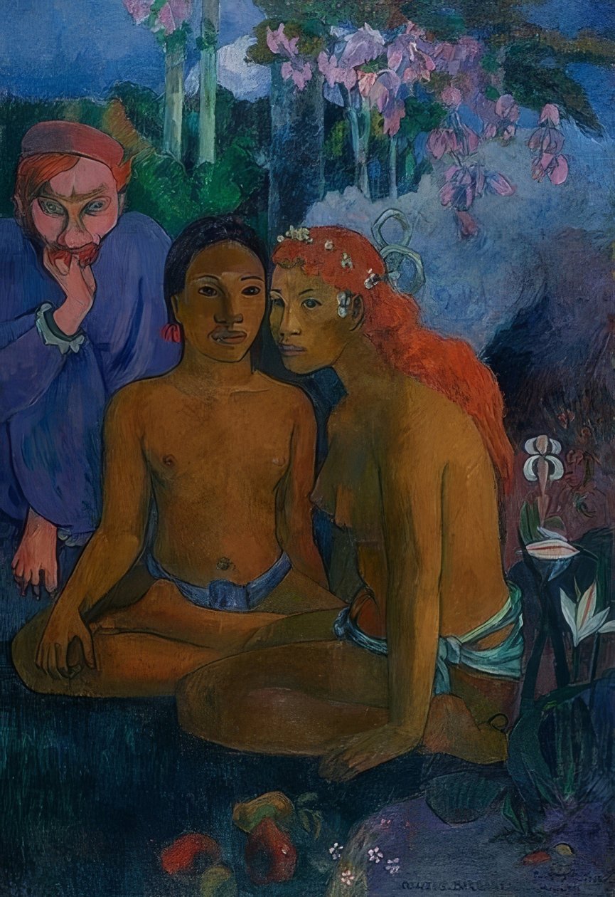 Barbarské příběhy (Contes barbaren). 1902 od Paul Gauguin