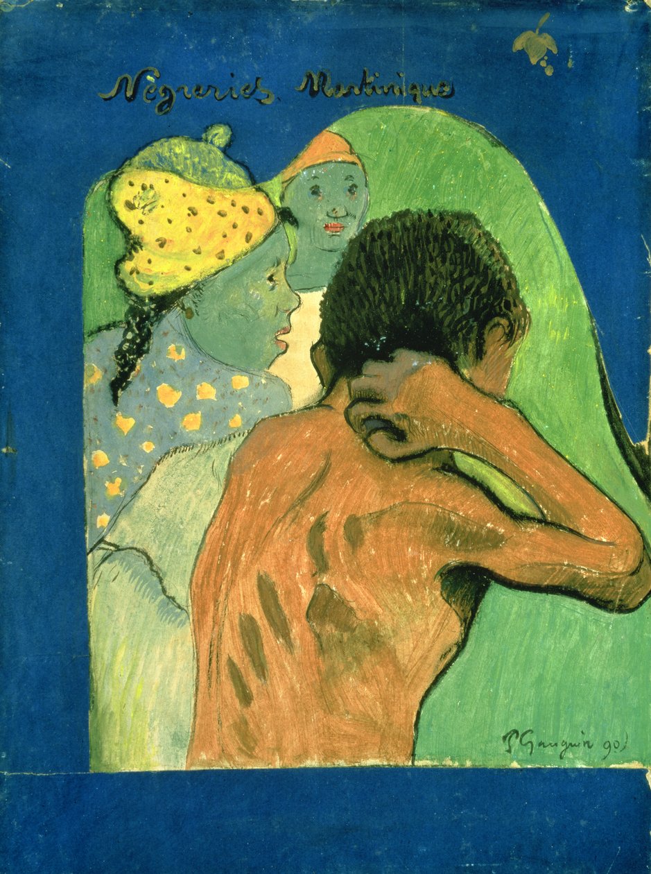 Černý Martinik, 1890 od Paul Gauguin