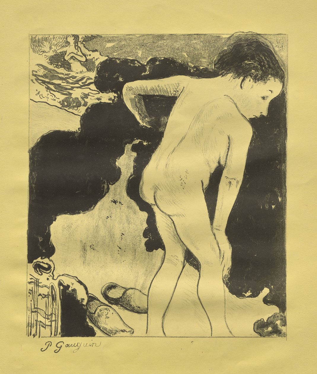Bretonští koupači od Paul Gauguin