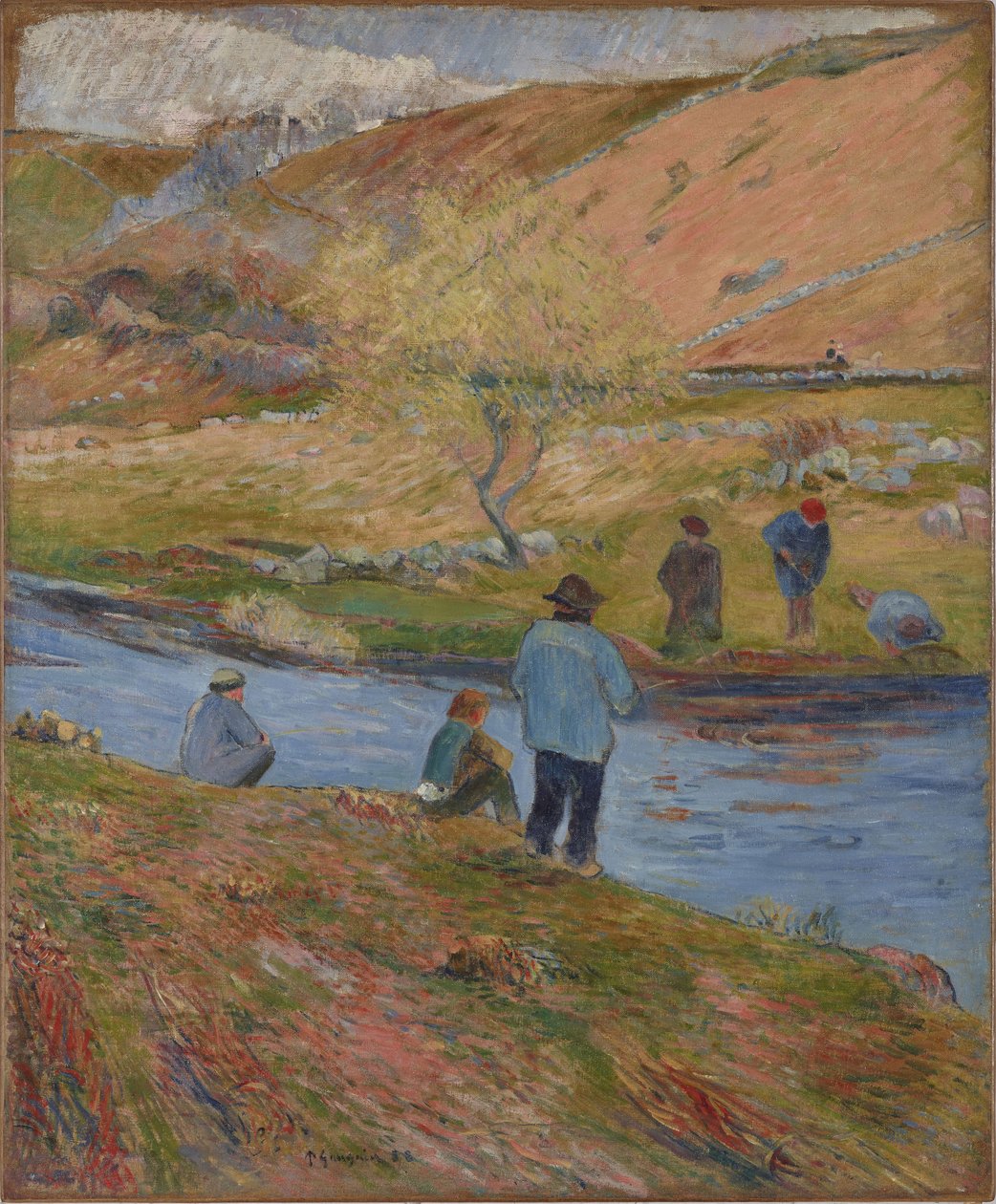Bretonští rybáři, 1888. od Paul Gauguin
