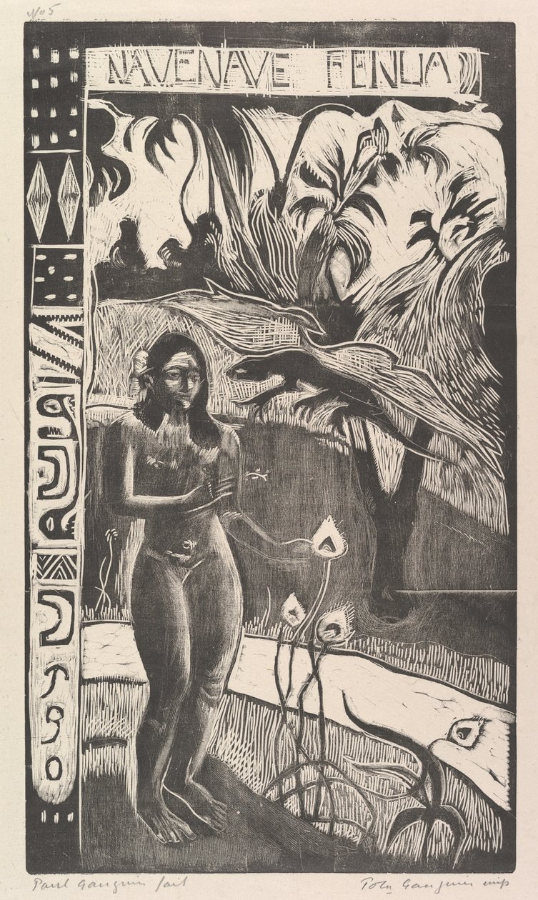 Rozkošná země, 1893-94. od Paul Gauguin