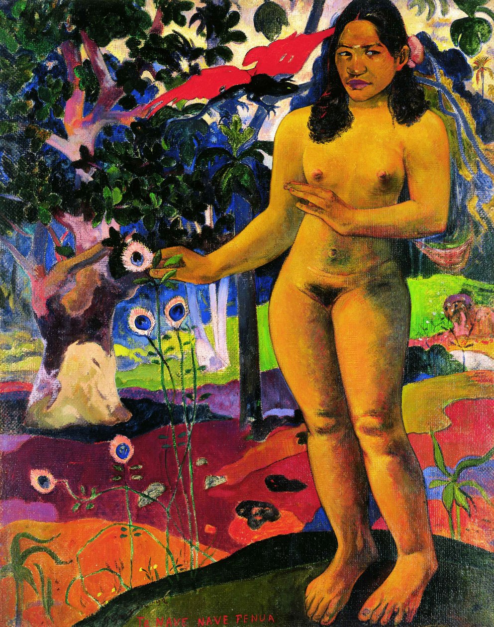 Nádherná země Te Nave Nave Fenua, 1892. od Paul Gauguin