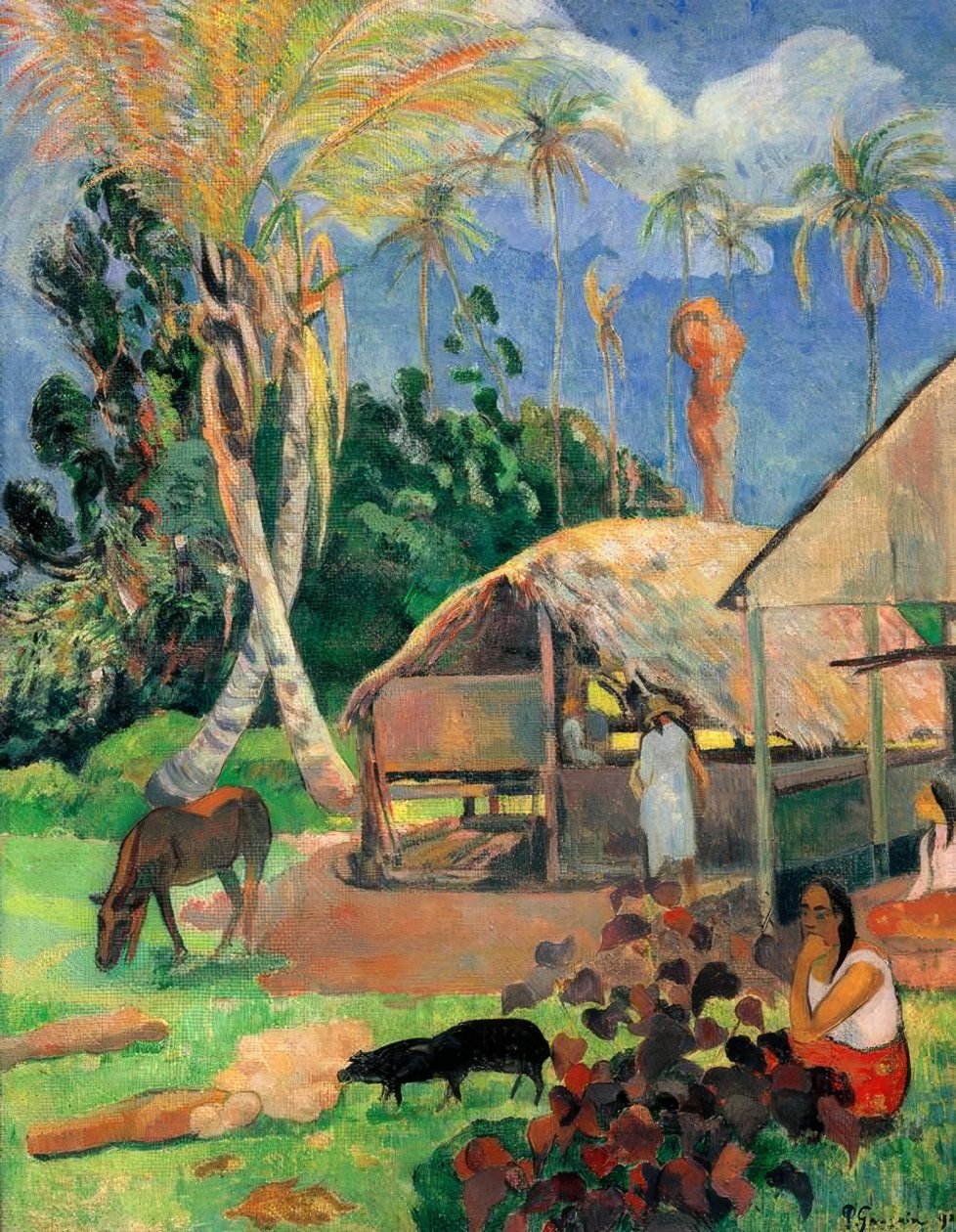 Černá prasata od Paul Gauguin
