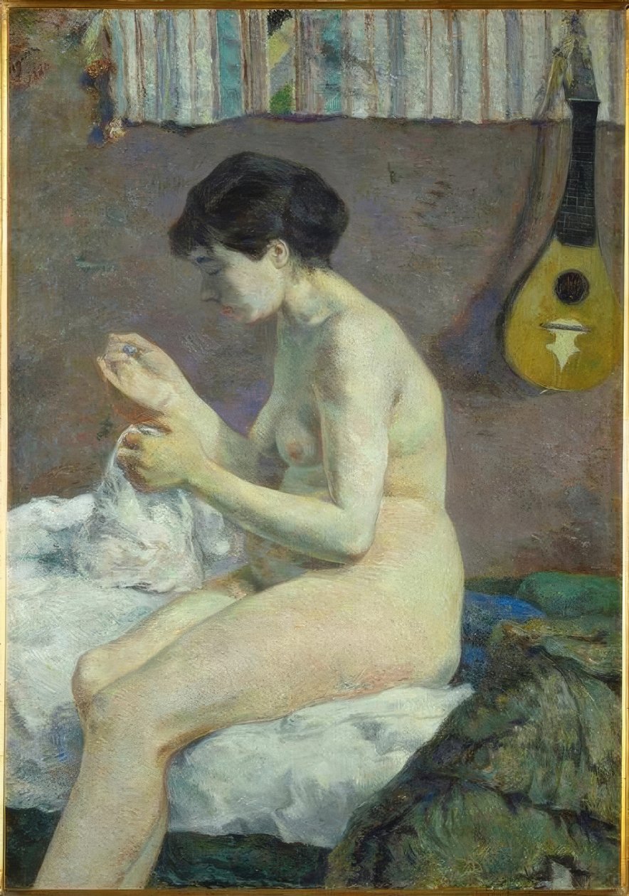 Studie č od Paul Gauguin