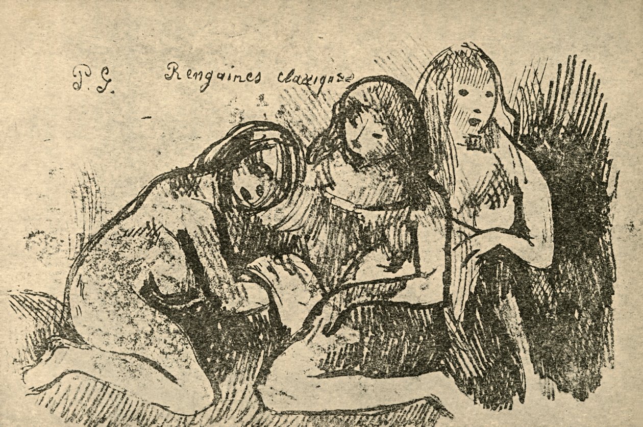 Postavy, 1936 od Paul Gauguin
