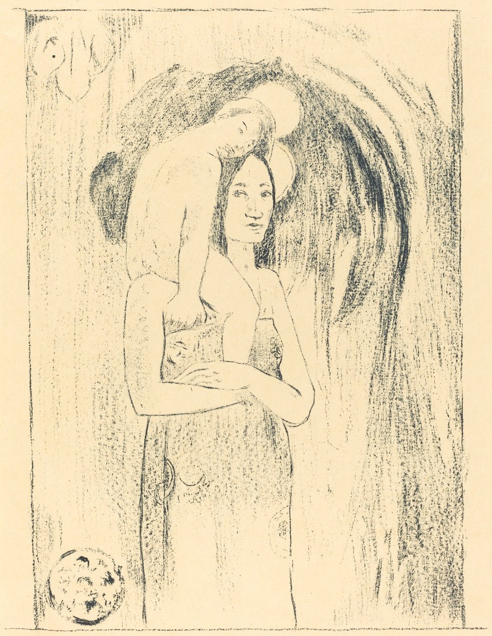 Ia Orana Maria (Pozdravujeme tě, Mary) od Paul Gauguin