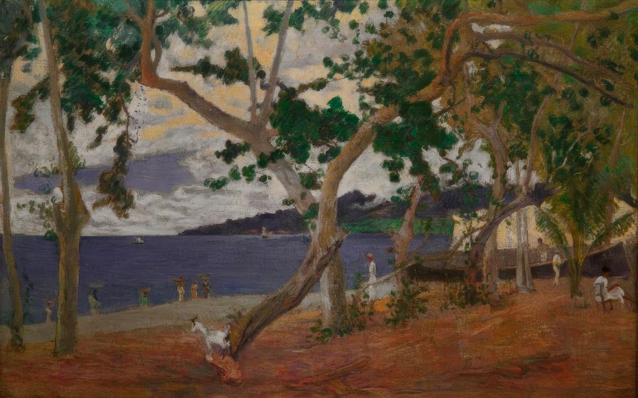 Pobřežní krajina od Paul Gauguin