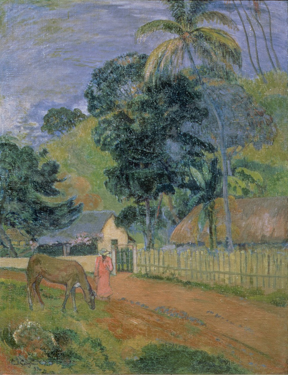 Krajina od Paul Gauguin