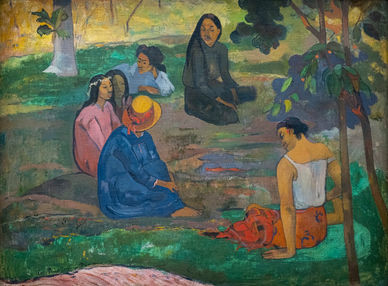 Les Parau Parau (rozhovor) od Paul Gauguin