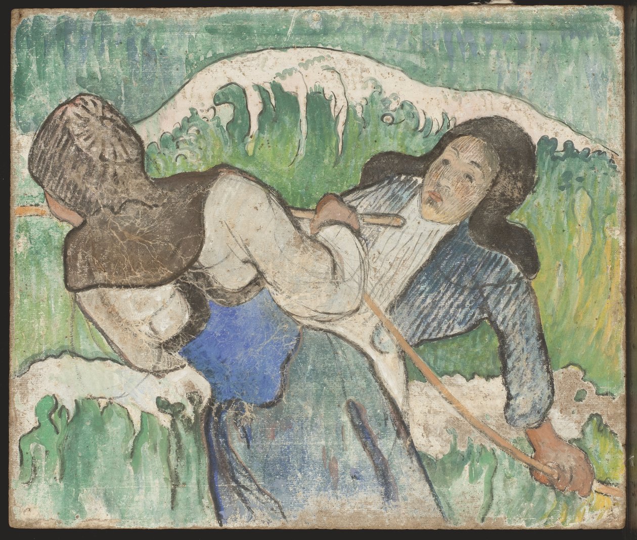 The Fisherwomen of Goëmon, c.1888-90 od Paul Gauguin