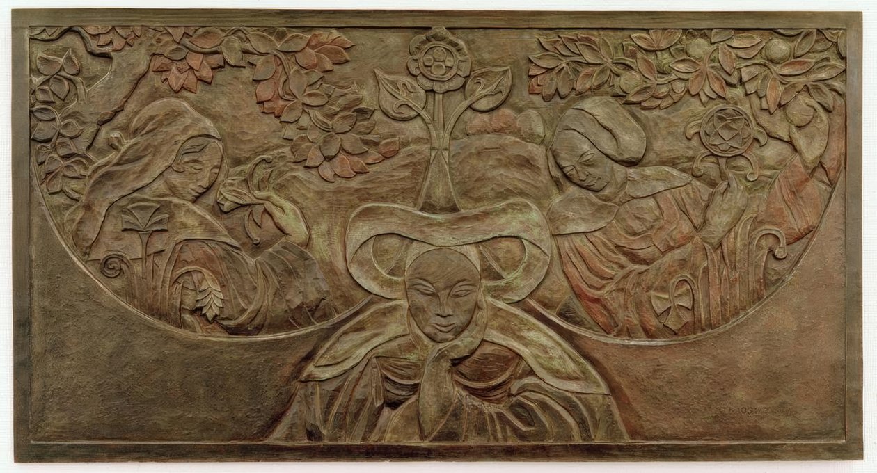 Tři Bretonky od Paul Gauguin