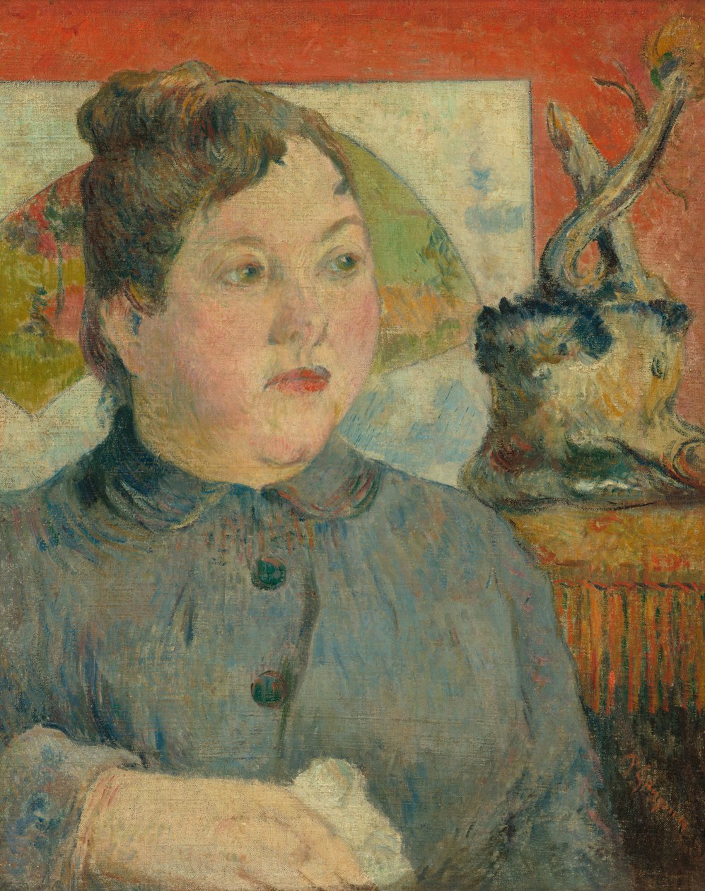 Madame Alexandre Kohler, 18871888. od Paul Gauguin