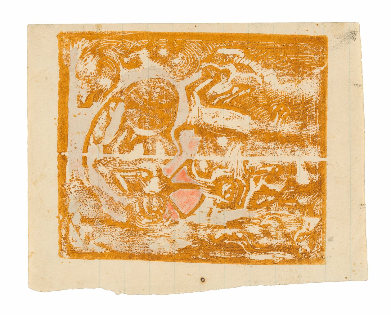 Maorové a zvířata od Paul Gauguin