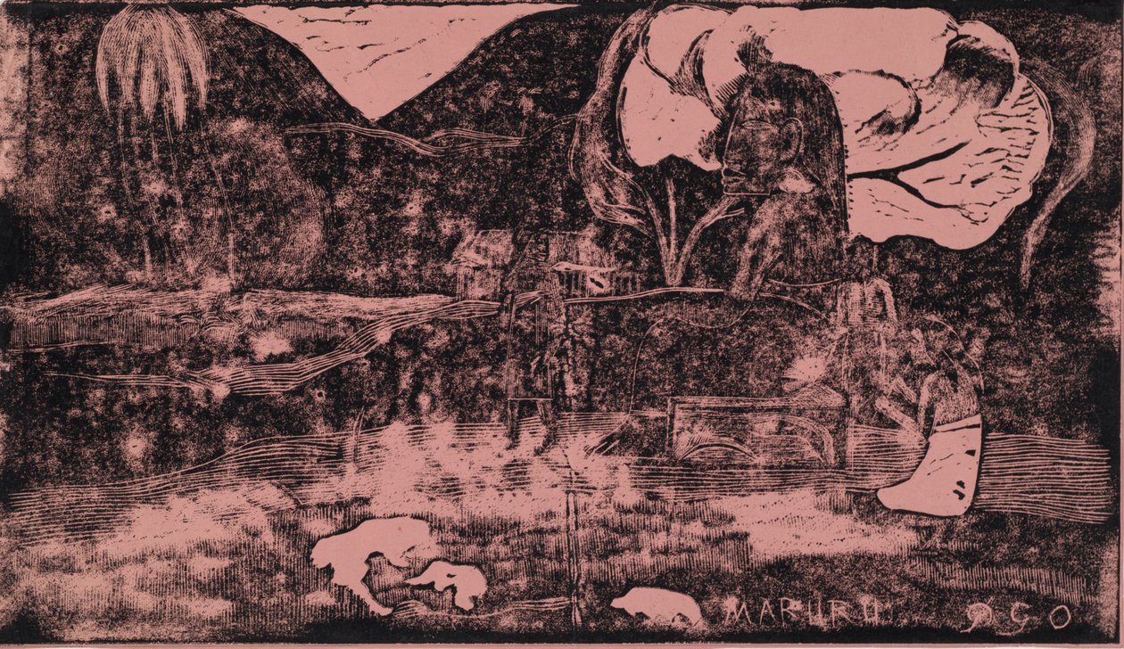 Maruru (Oběty vděčnosti) od Paul Gauguin
