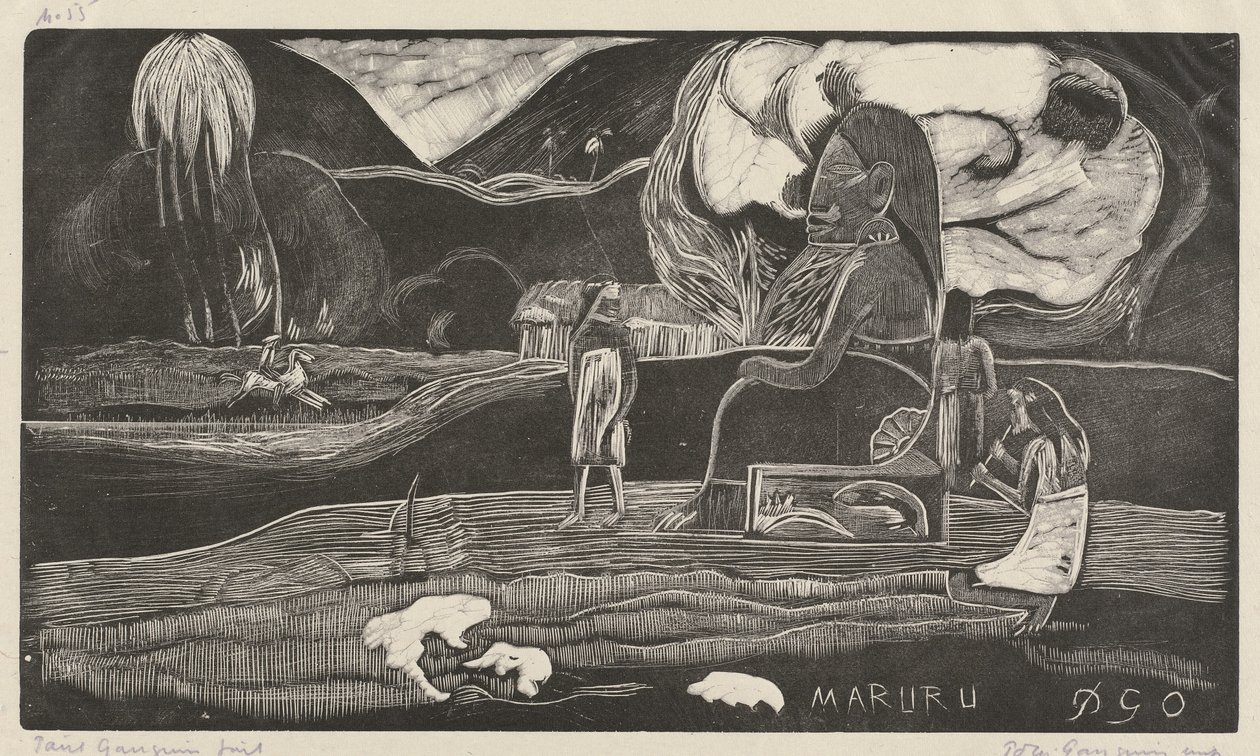 Maruru Děkuji, 18941895. od Paul Gauguin