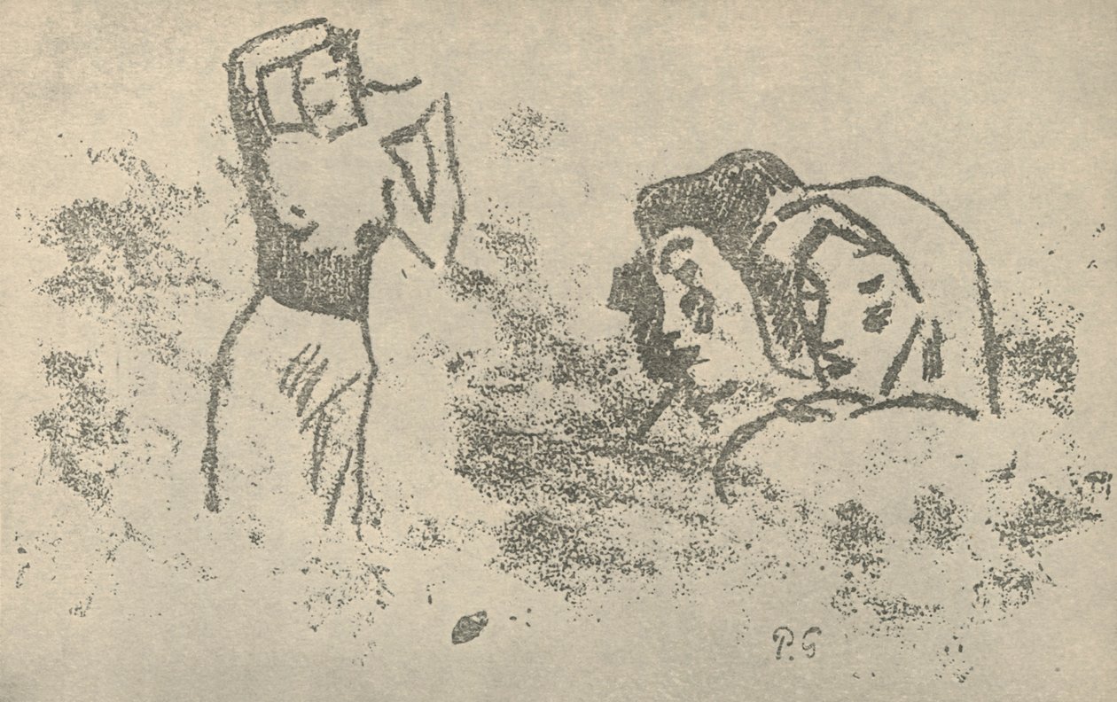 Mnoho povyku pro nic, 1936 od Paul Gauguin