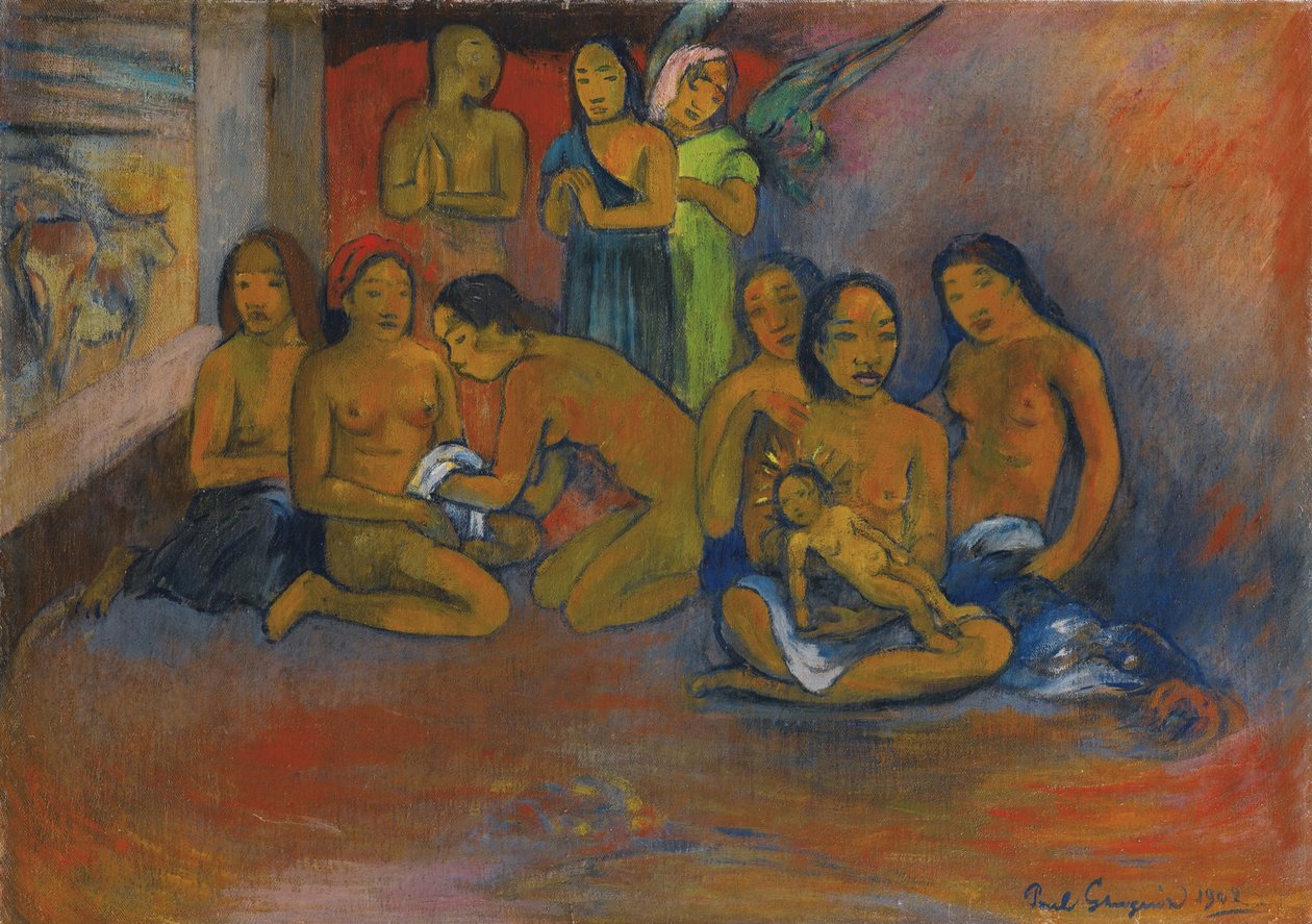 Narození Páně, 1902 od Paul Gauguin