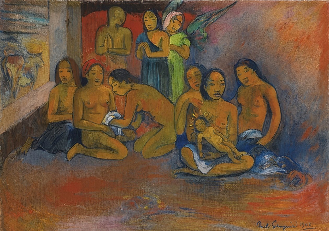 Narození. 1902 od Paul Gauguin