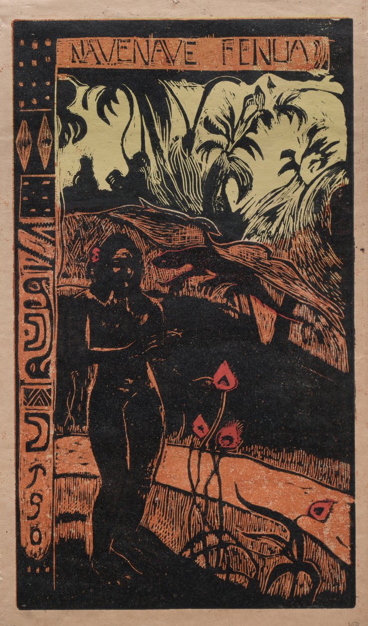 Nave Nave Fenua (Vonný ostrov) od Paul Gauguin