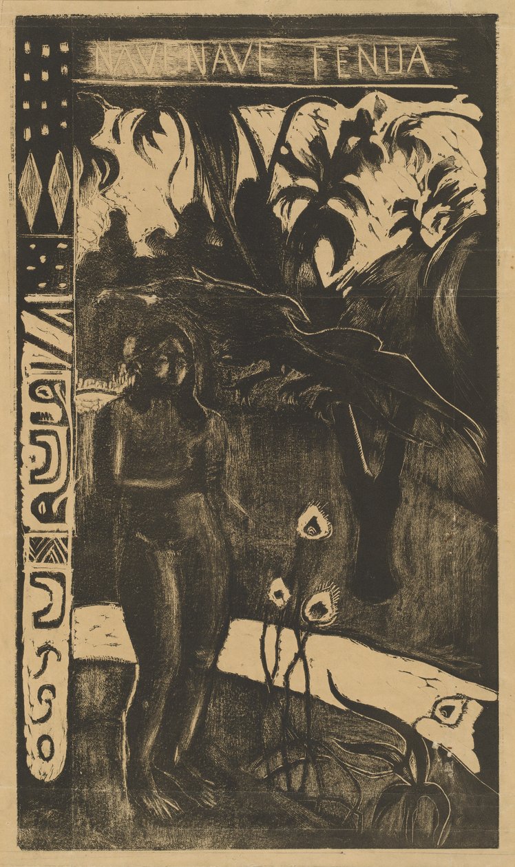 Nave Nave Fenua Delightful Land, 18941895. od Paul Gauguin