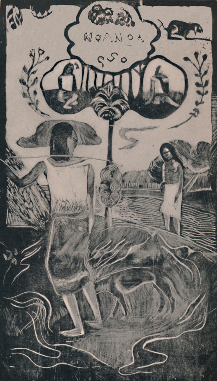 Noa Noa, kolem 90. let 19. století, 1946. od Paul Gauguin