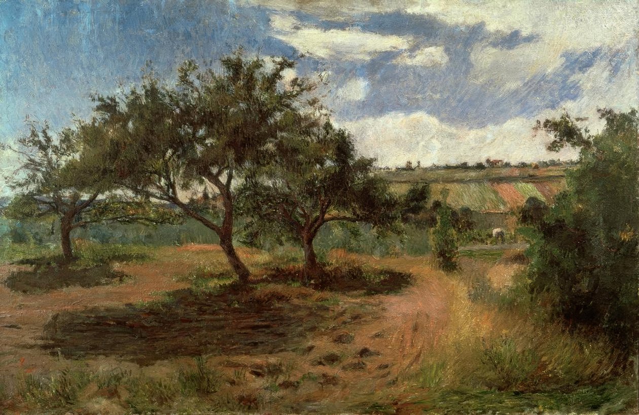 Kvetoucí jabloně (III) od Paul Gauguin