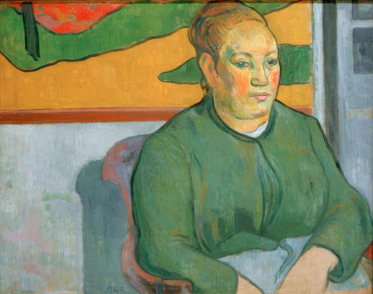 Portrét Madame Roulin od Paul Gauguin