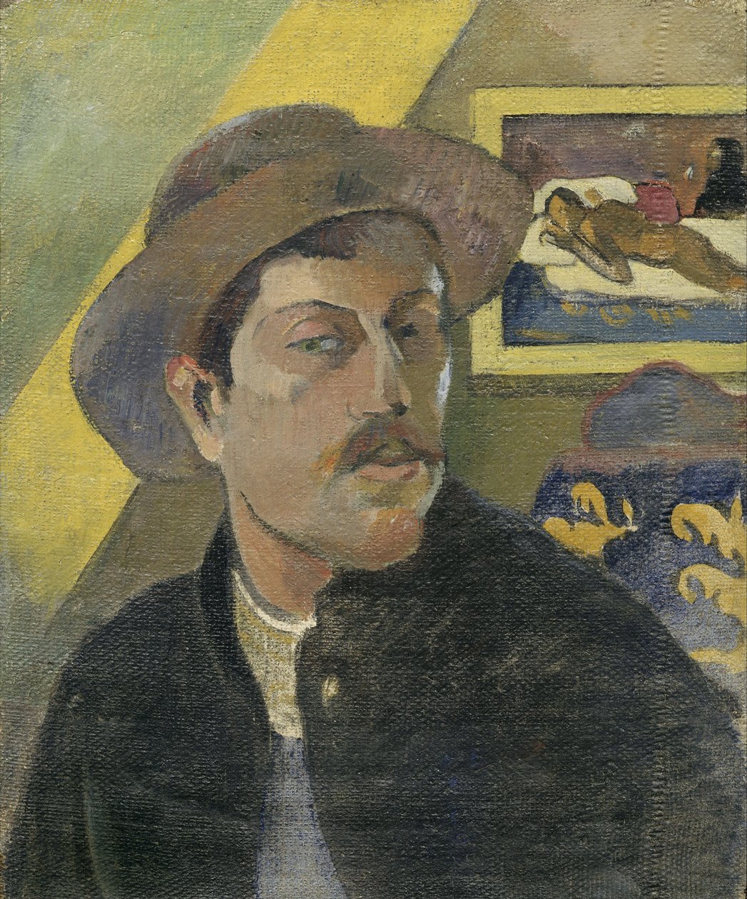 Portrét umělce od Paul Gauguin