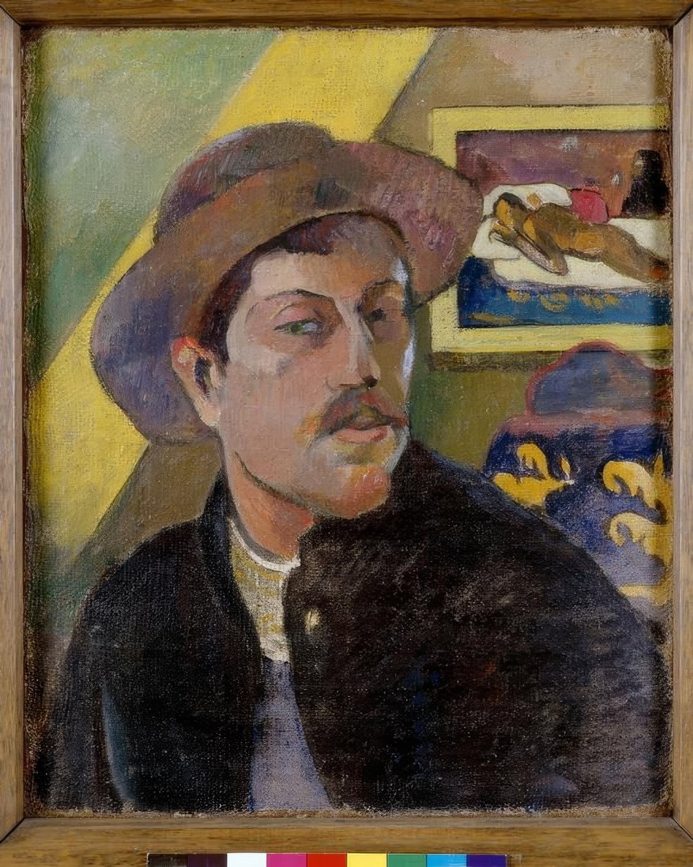 Portrét umělce od Paul Gauguin