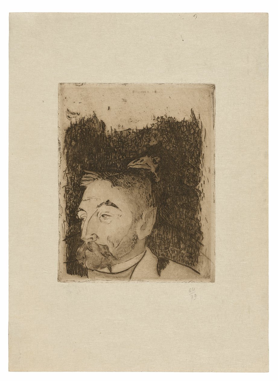 Portrét Stéphana Mallarmé od Paul Gauguin