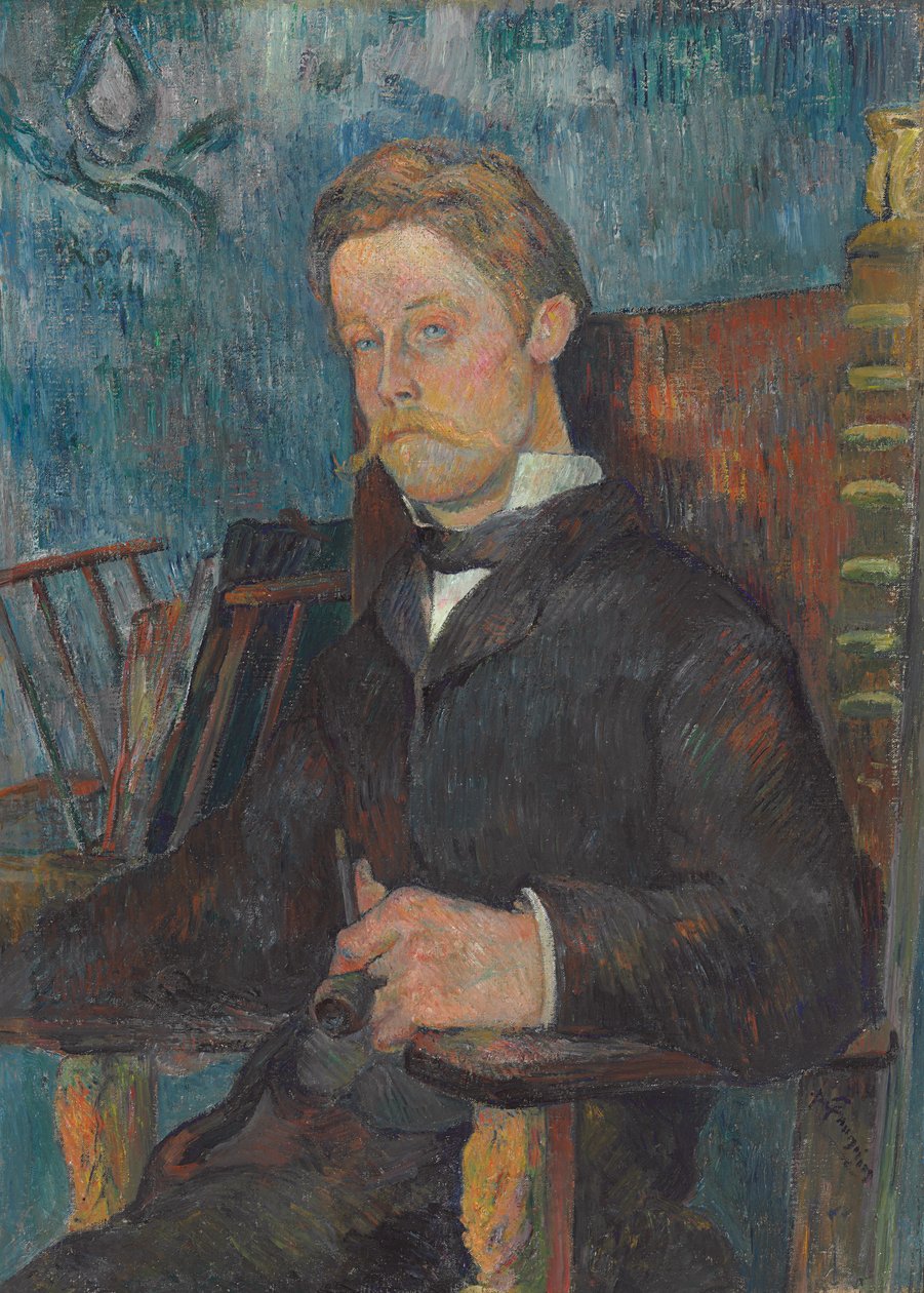 Portrét muže, 1884 od Paul Gauguin