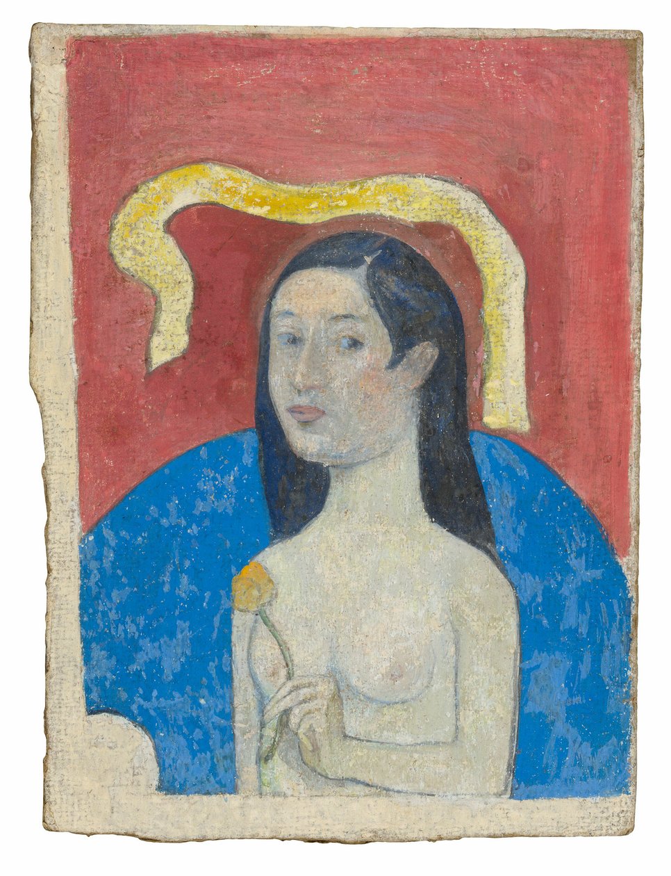 Portrét umělcovy matky (Eve) od Paul Gauguin