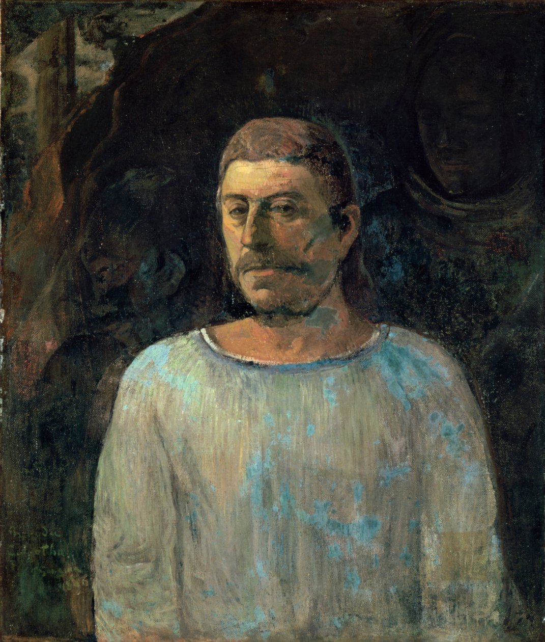 Autoportrét, 1896 od Paul Gauguin