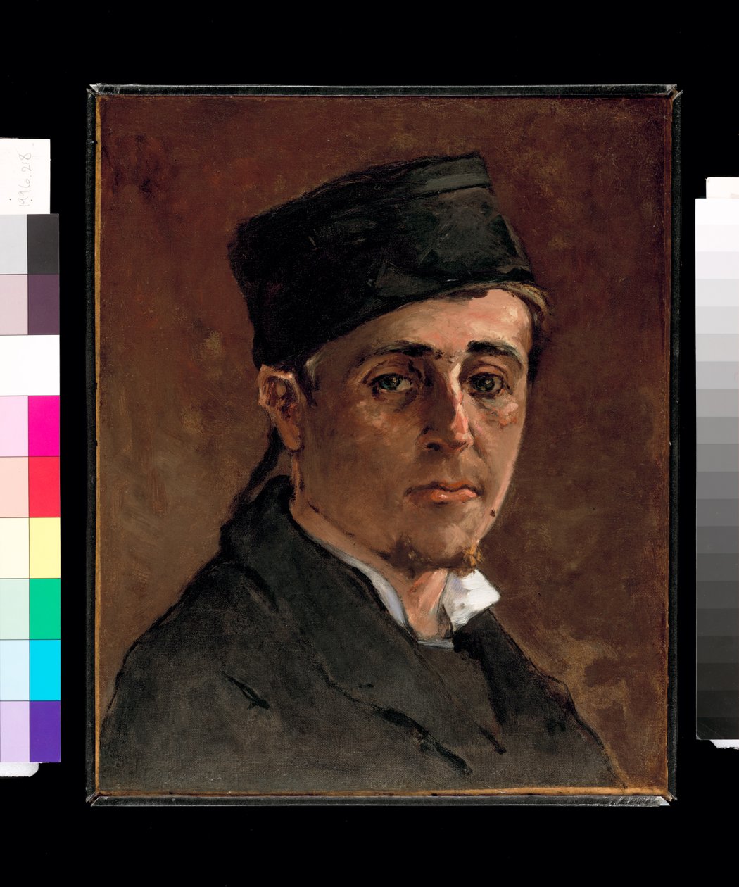 Autoportrét, kolem 1875-77 od Paul Gauguin