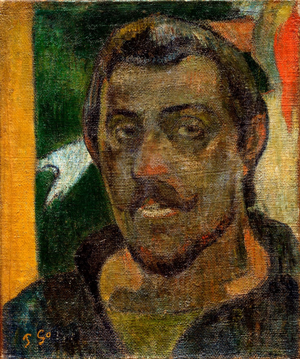 Autoportrét, 1890-1894. od Paul Gauguin