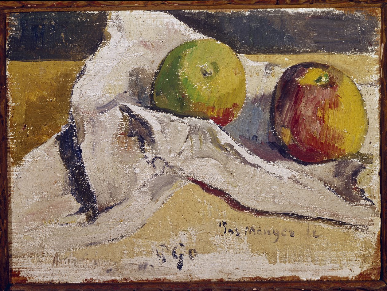 Zátiší s jablky (olej na plátně od Paul Gauguin