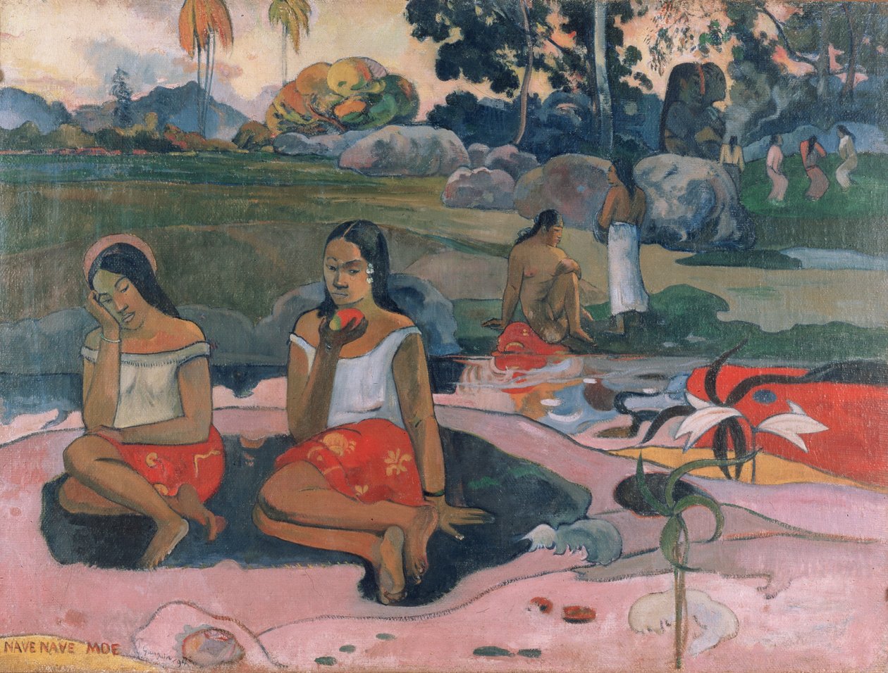 Sladké sny od Paul Gauguin