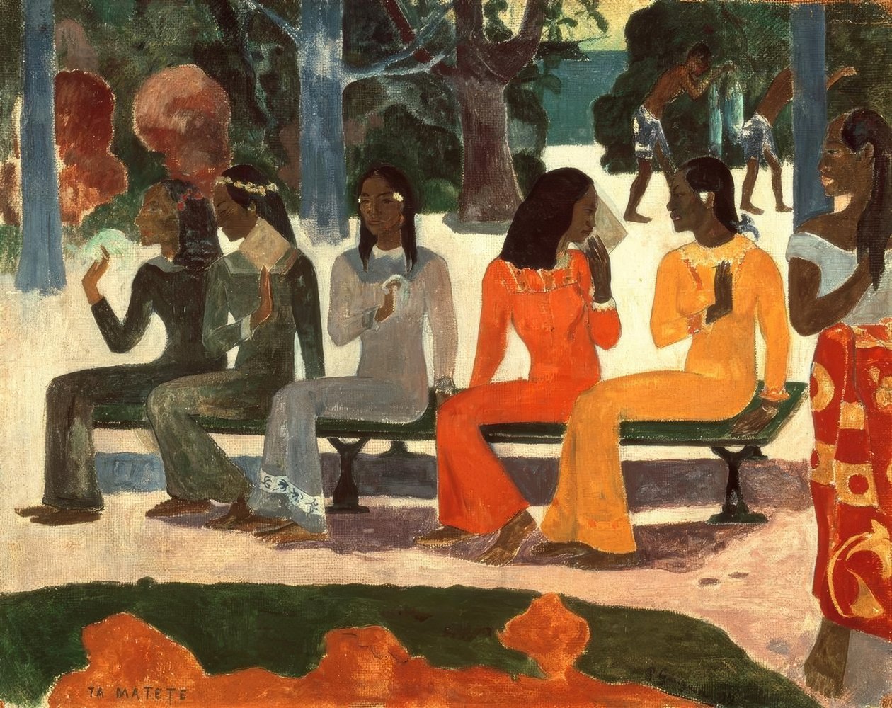 Ta Matete od Paul Gauguin