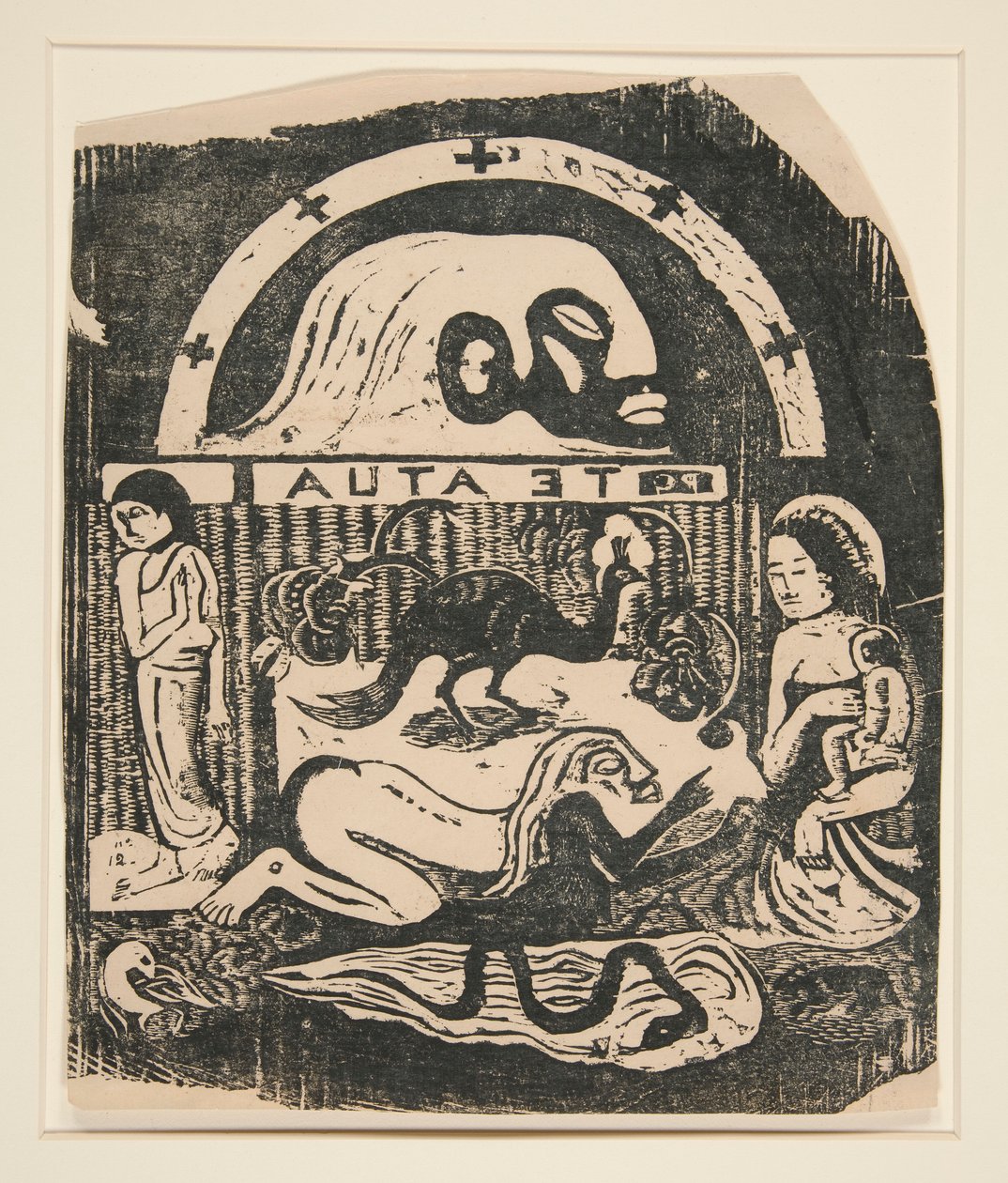 Bůh od Paul Gauguin