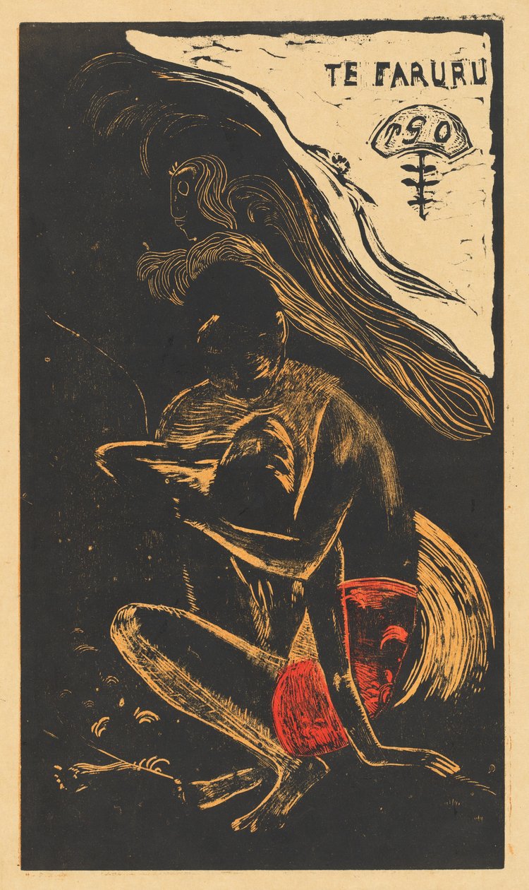 Te Faruru (Tady se milují) od Paul Gauguin