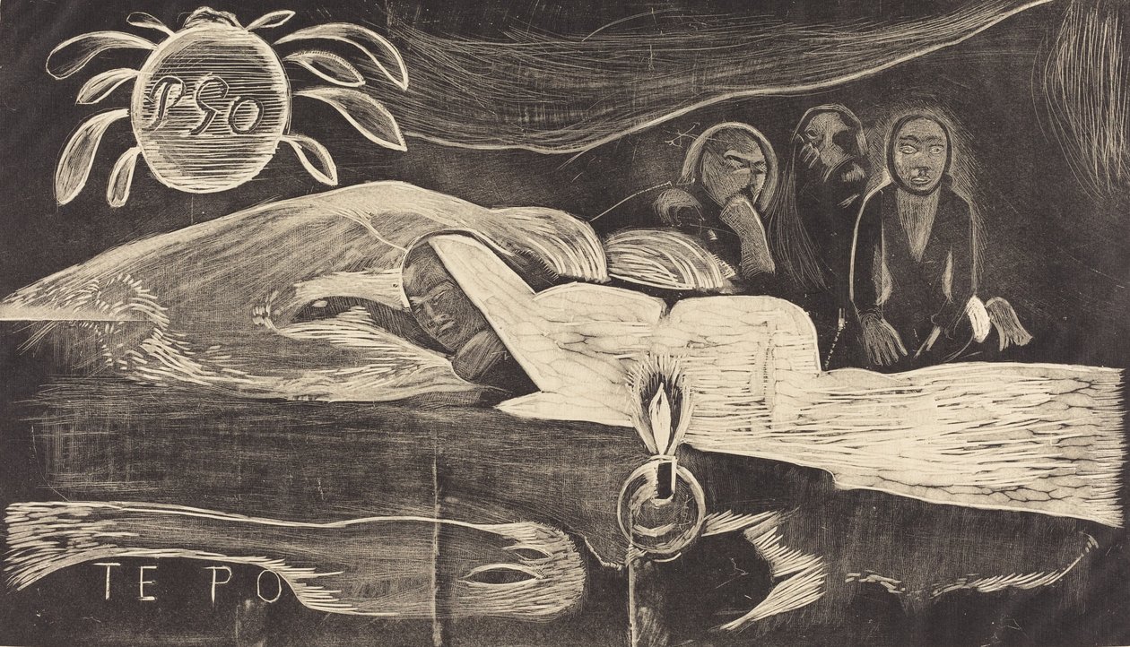 Te Po Dlouhá noc, 18941895. od Paul Gauguin