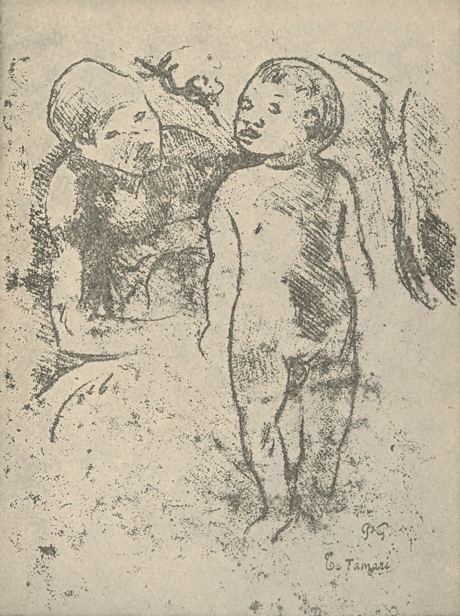 Te Tamari, 1936 od Paul Gauguin