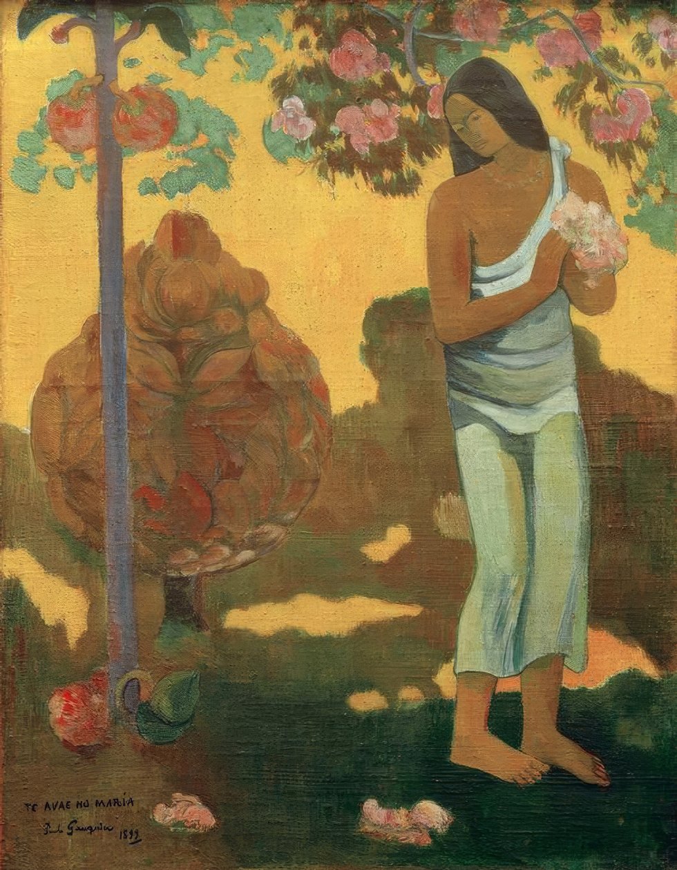 Mariiny nohy od Paul Gauguin